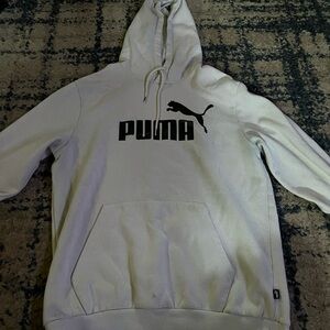 White puma sweatshirt. Barely worn